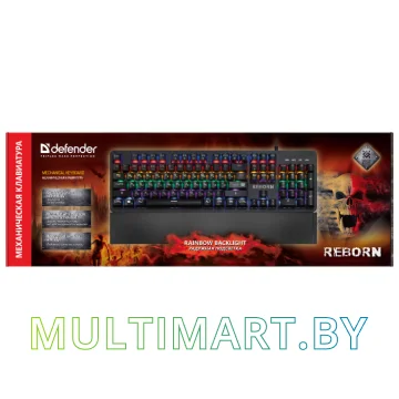 Клавиатура Defender Reborn GK-165DL RU картинка 4